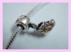 pandora silver necklace